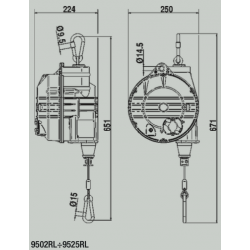 Equilibreur alimentaire 9508RL