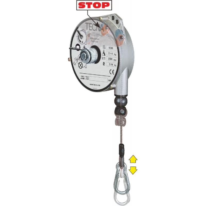 Tool rope balancer ATEX 9346LAX