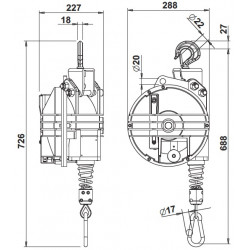Toool rope balancer 9431